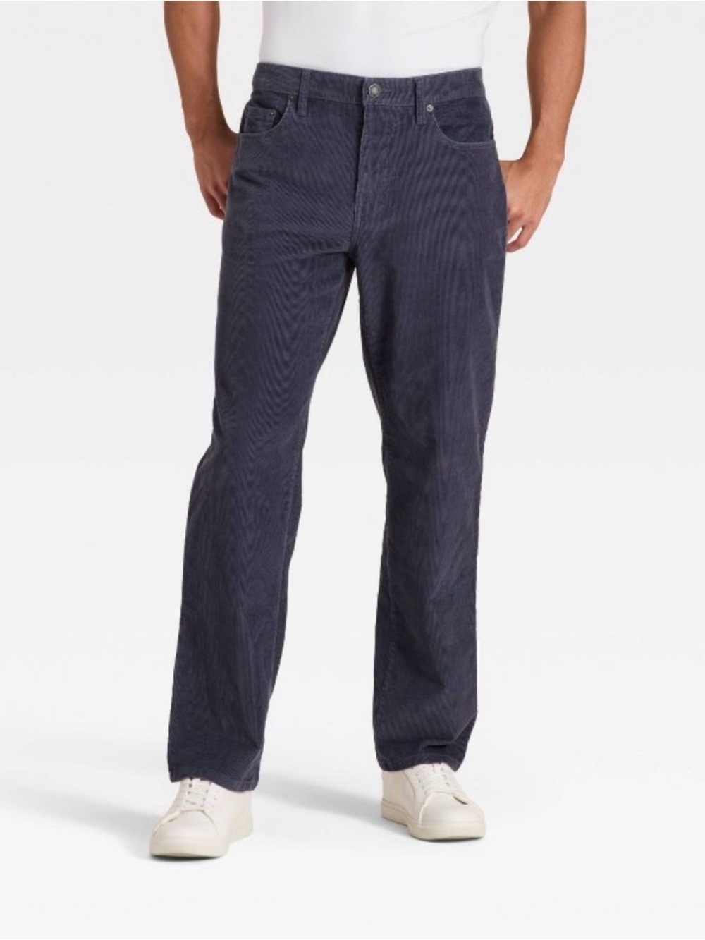 Men's Straight Fit Corduroy 5-Pocket Pants - Goodfellow & Co 36x32